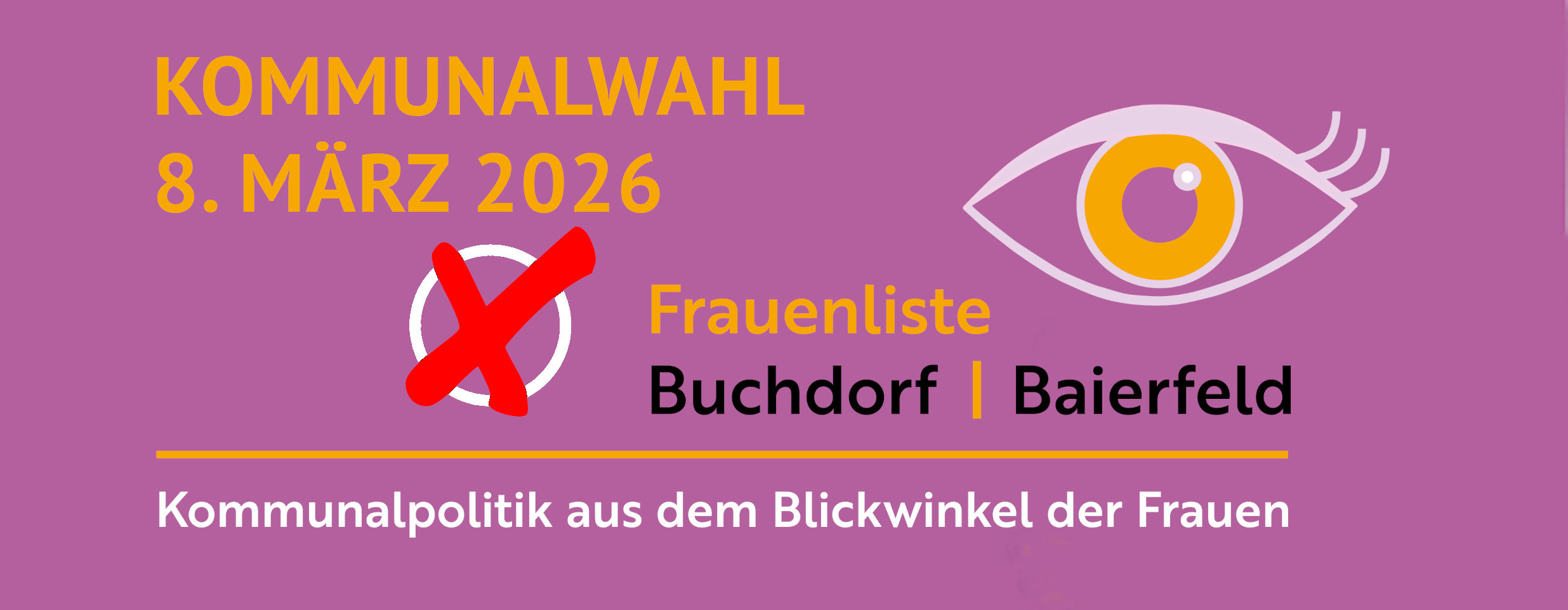 Kommunalwahl-2026: Wählt die Frauenliste! Kommunalwahl-2026: Wählt die Frauenliste!